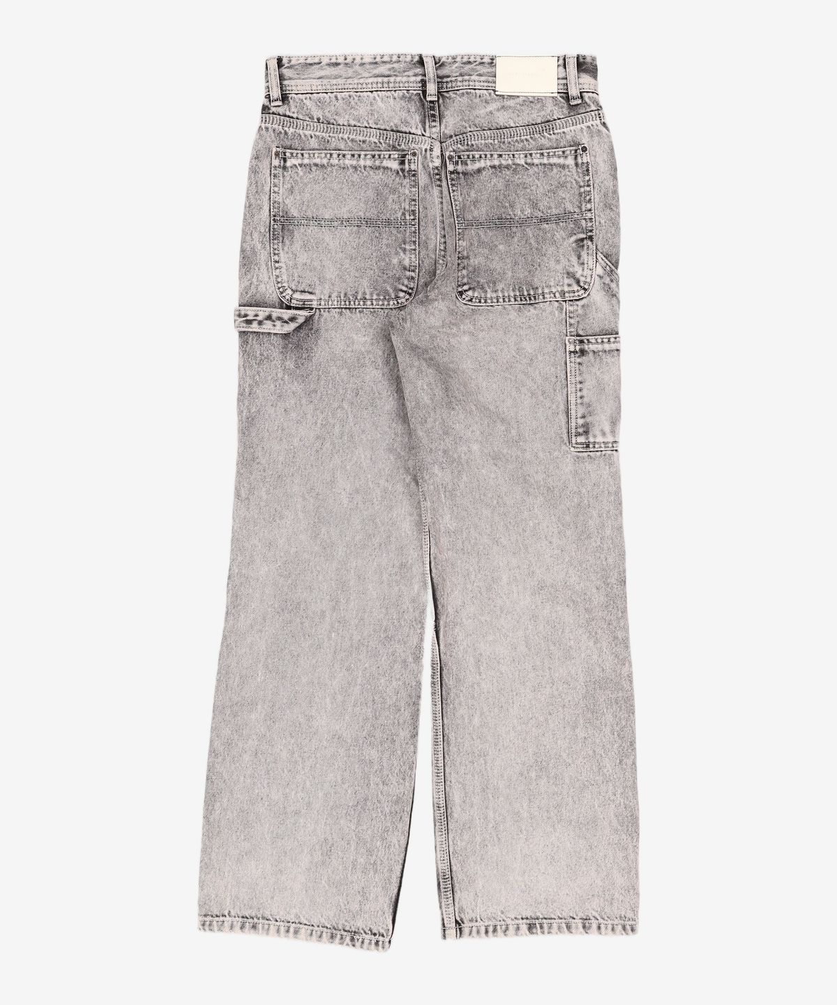 메종미네드(MAISON MINED) WHITE SPREAD CARPENTER DENIM-WHITE 46