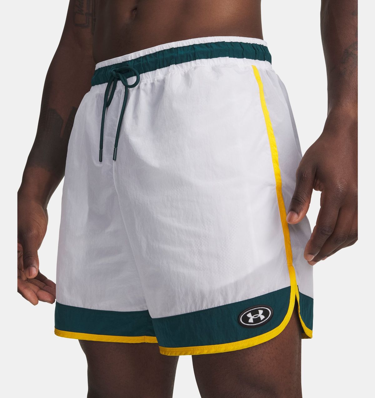 언더아머(UNDERARMOUR) UA 아이콘 우븐 트랙6009350-100