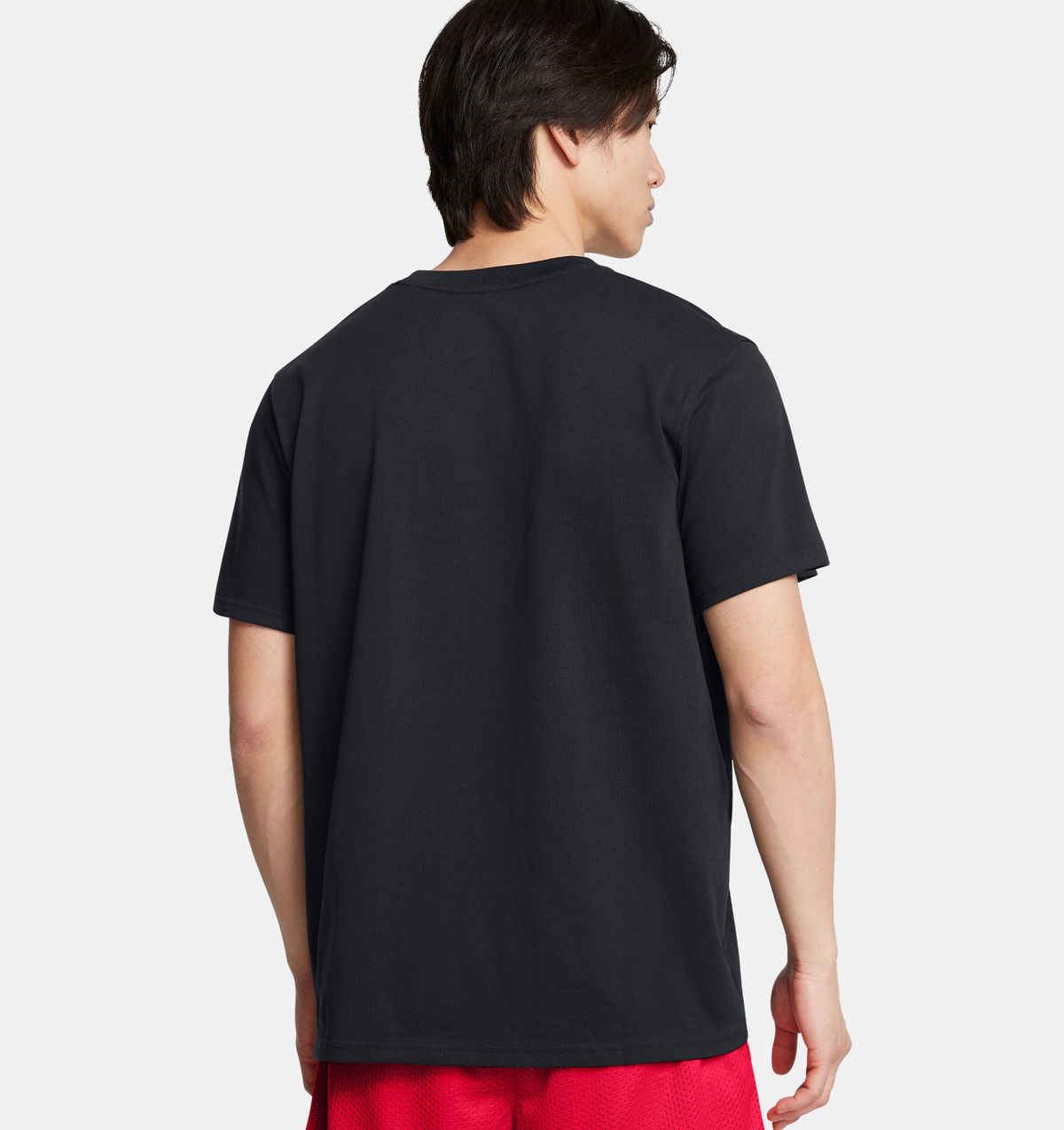 언더아머(UNDERARMOUR) 남성 UA 헤비웨이트 아머 라벨 반팔1382831-001