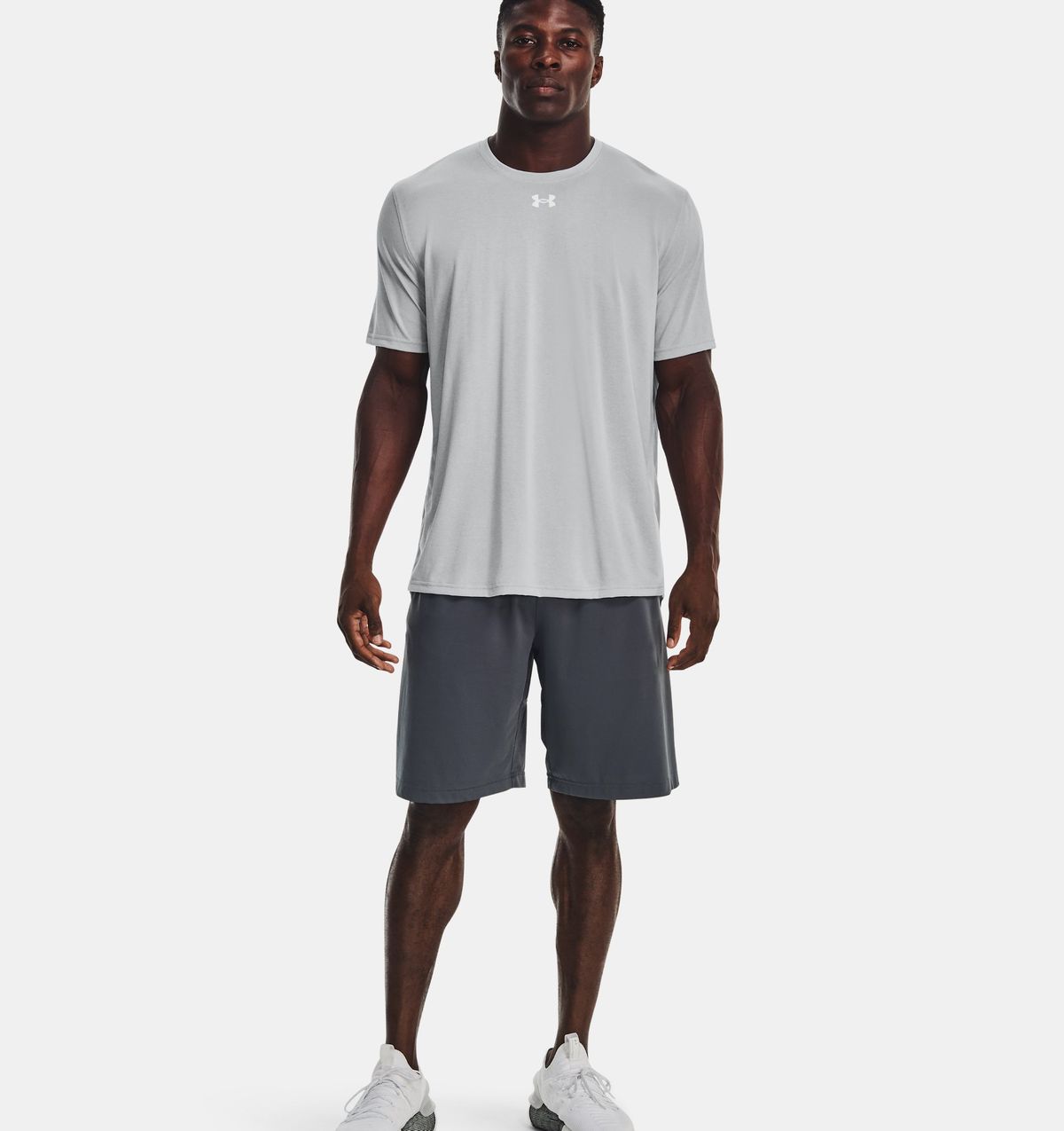 언더아머(UNDERARMOUR) 남성 UA Tech 팀 반팔1376842-012