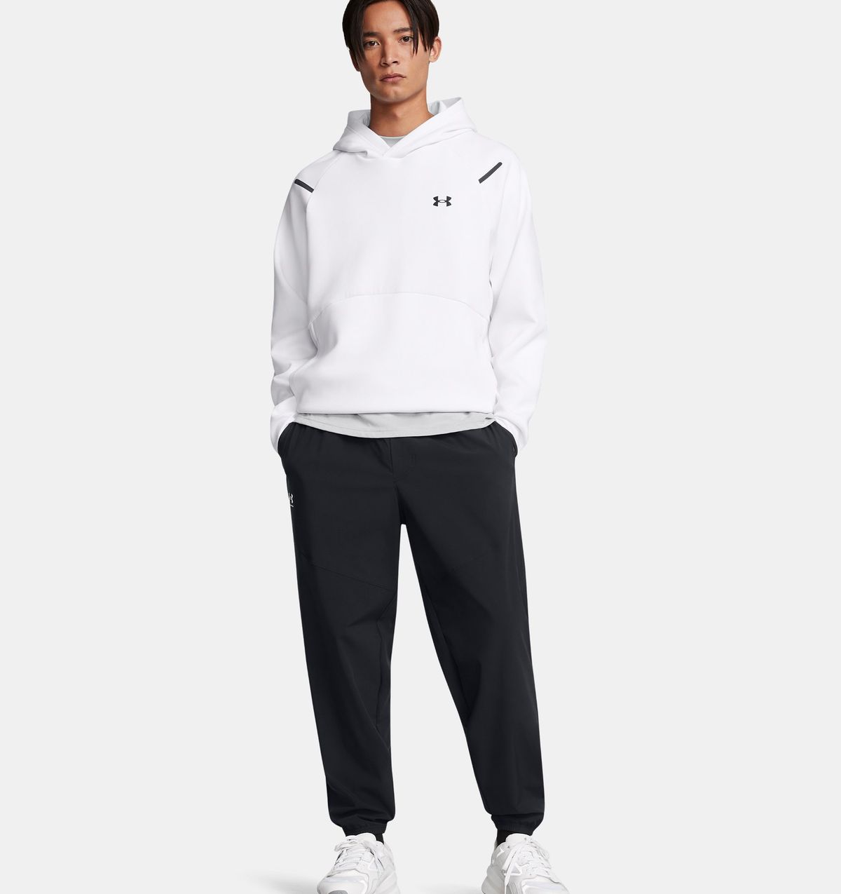 언더아머(UNDERARMOUR) 남성 UA 바이브 우븐 조거1386557-001
