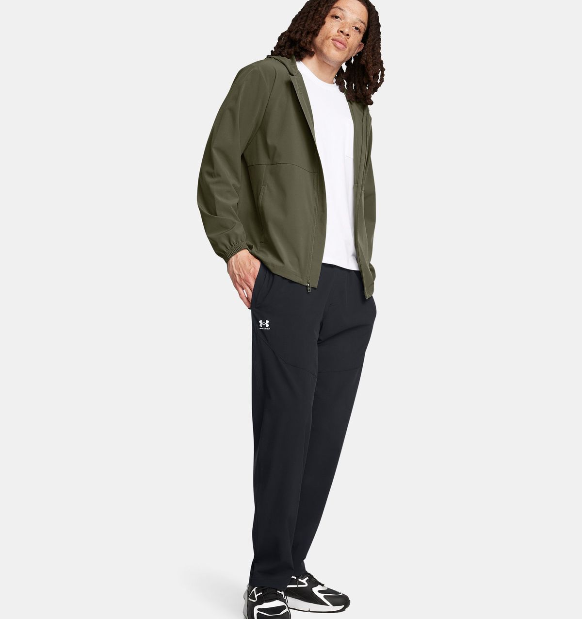 언더아머(UNDERARMOUR) 남성 UA 바이브 우븐 팬츠1386556-001