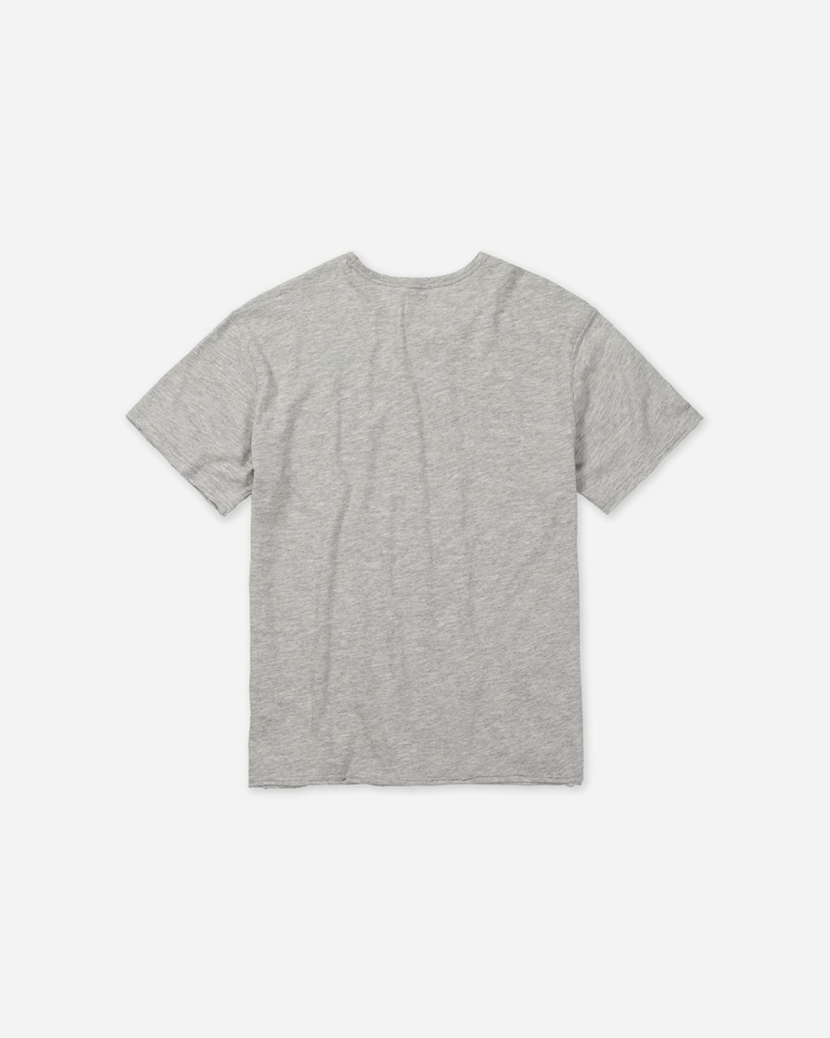 사일런트실러블(SILENTSYLLABLE) Heather half T-shirts / Melange gray
