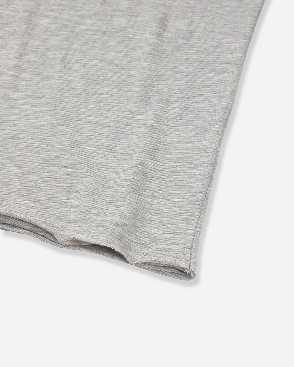 사일런트실러블(SILENTSYLLABLE) Heather half T-shirts / Melange gray