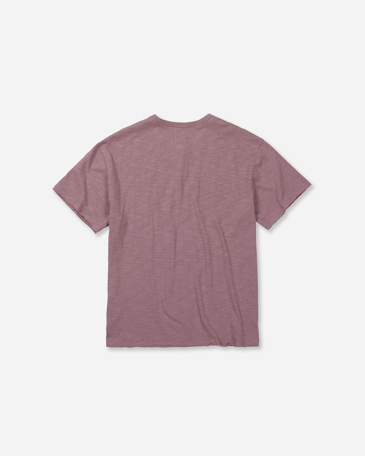 사일런트실러블(SILENTSYLLABLE) Heather half T-shirts / Mauve