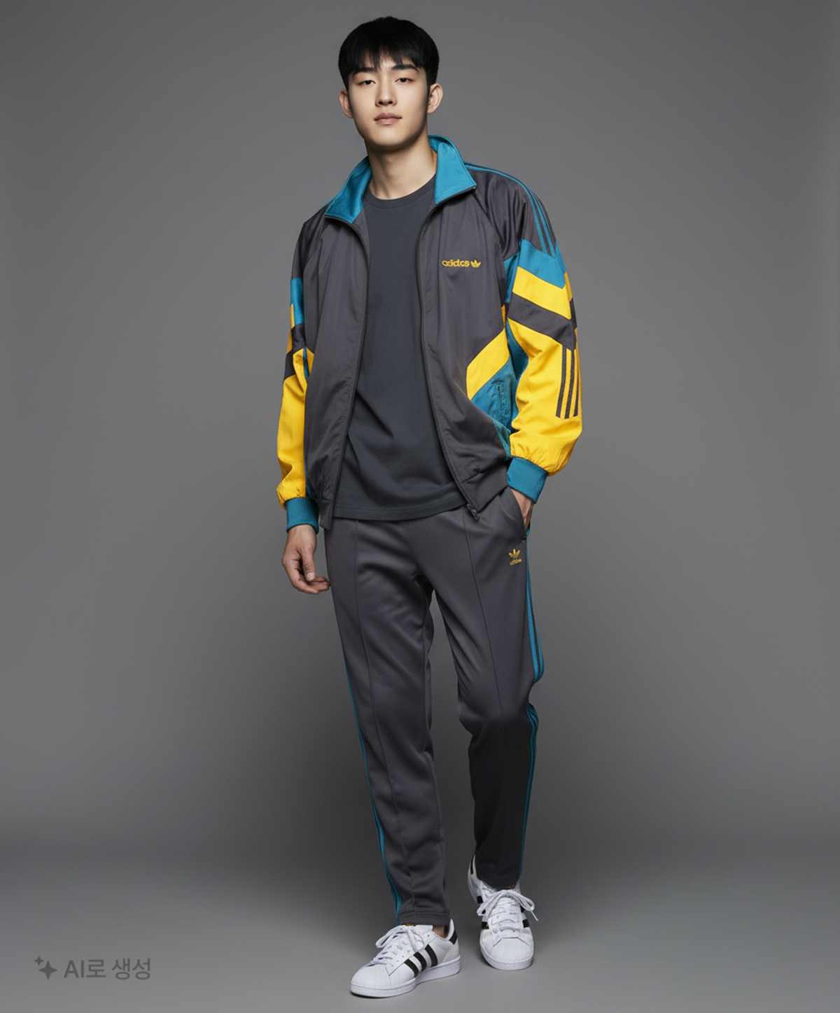 아디다스(ADIDAS) 트레이닝 재킷 M