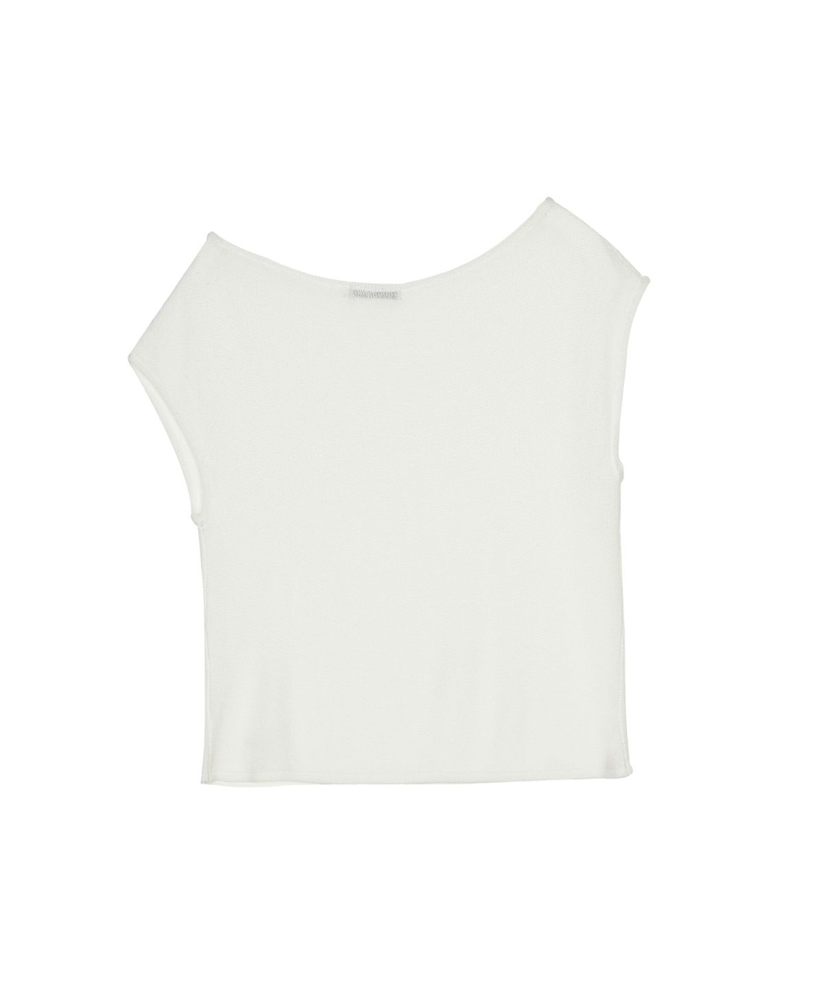 닉앤니콜(NICK&NICOLE) TEXTURED BOAT NECK KNIT TOP_IVORY