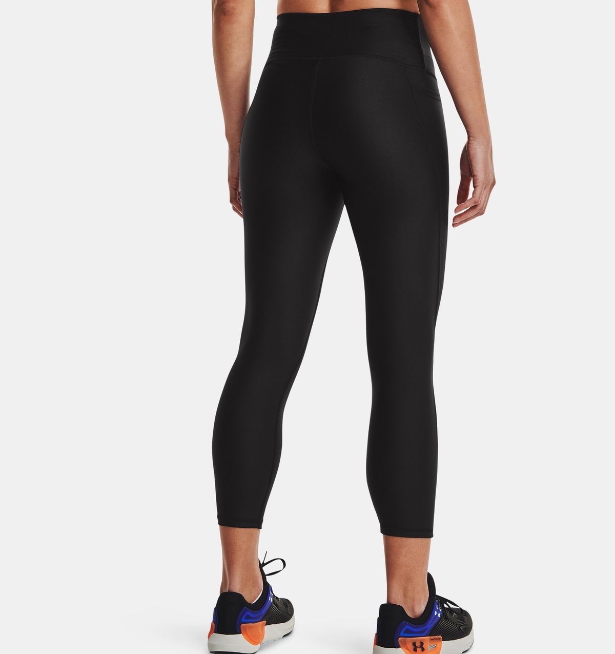 언더아머(UNDERARMOUR) 여성 HeatGear 노슬립 웨이스트밴드 앵클 레깅스1365335-001