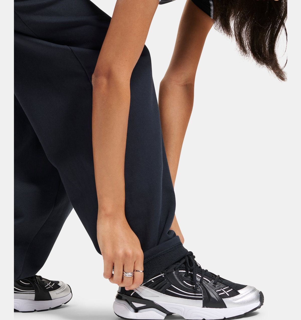언더아머(UNDERARMOUR) UA 아이콘 플리스 릴렉스드6014751-001