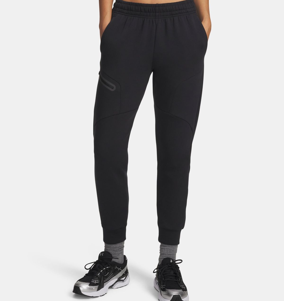 언더아머(UNDERARMOUR) 여성 UA 언스타퍼블 플리스 조거1379846-001