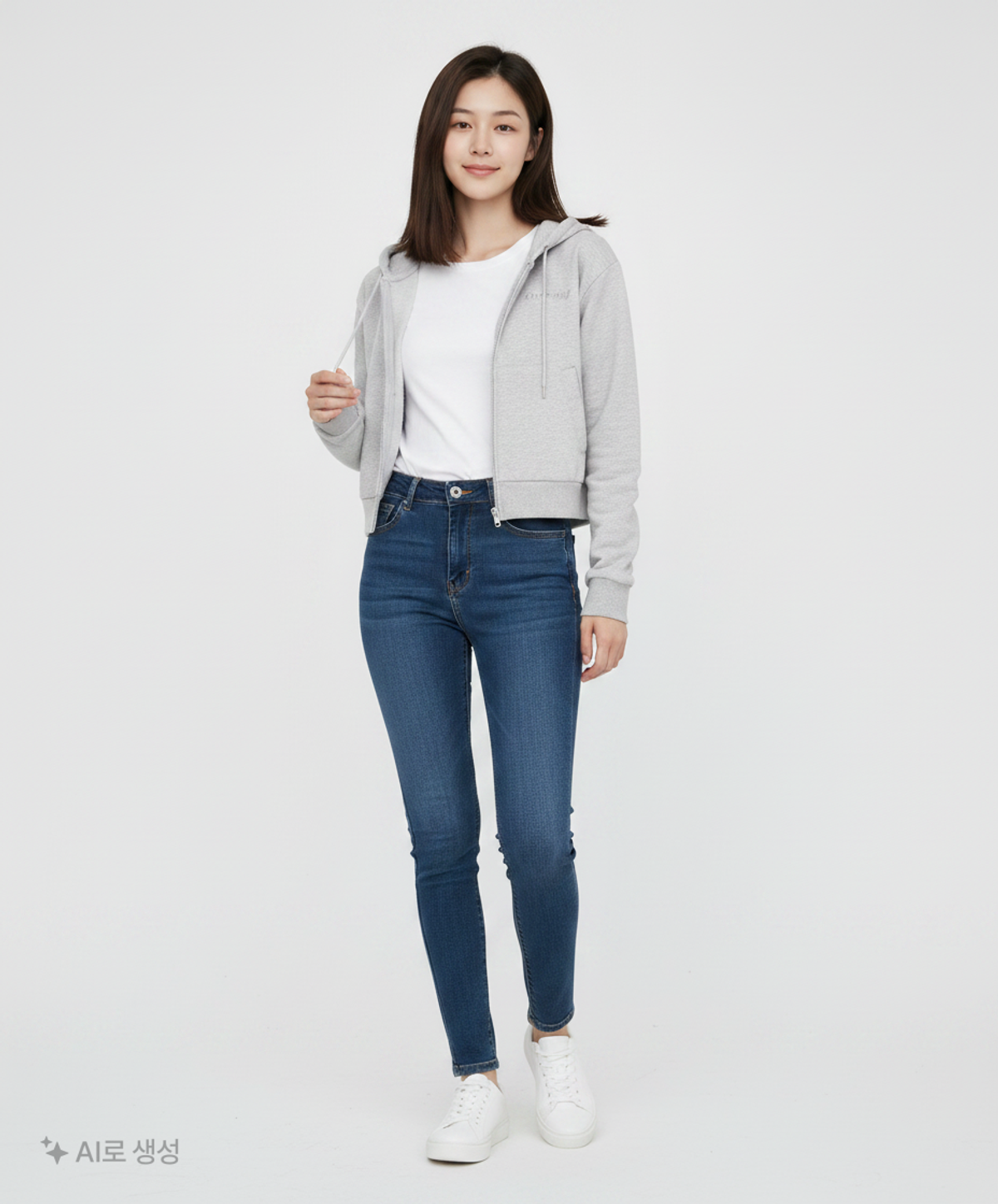 디스커버리(discovery) 후드 집업 90