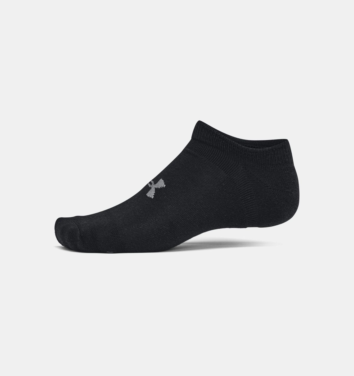 언더아머(UNDERARMOUR) 유니섹스 UA 에센셜 쿠션 노 쇼 삭스 6켤레1387057-001