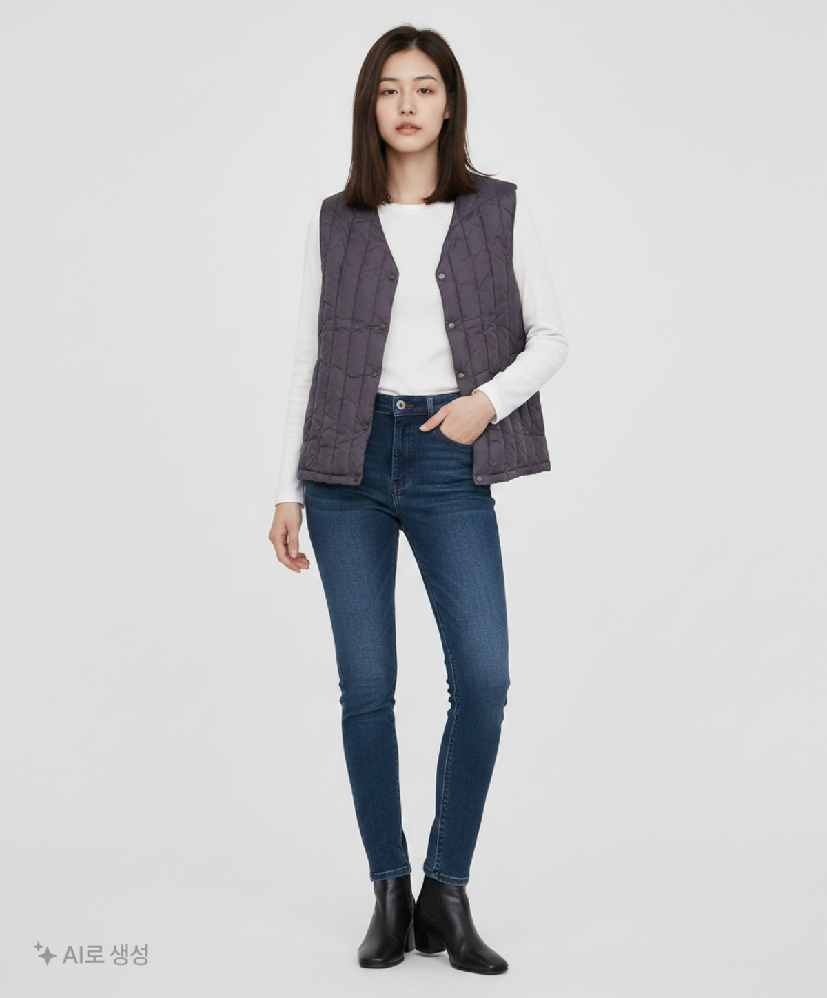 무신사 스탠다드(MUSINSA STANDARD) 패딩 베스트 M