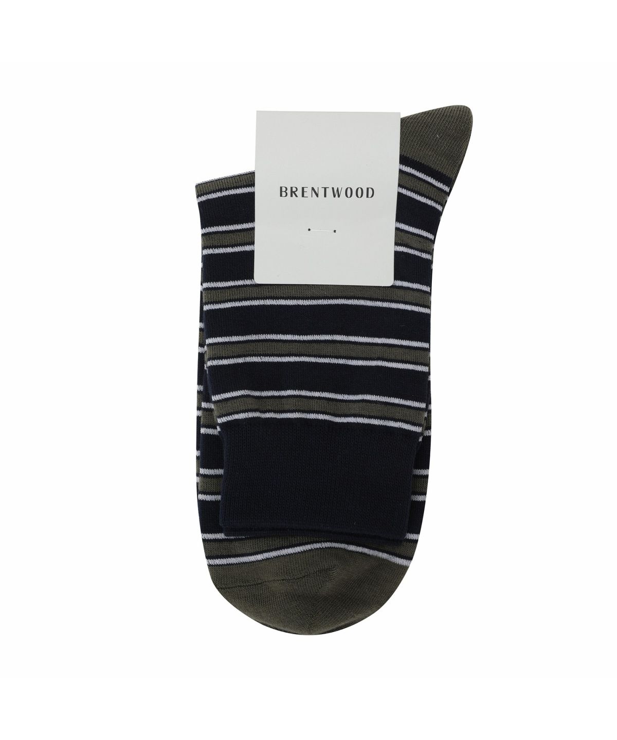 브렌우드(BRENTWOOD) (중목) 볼드 스트라이프 양말 BELAX26221NYX