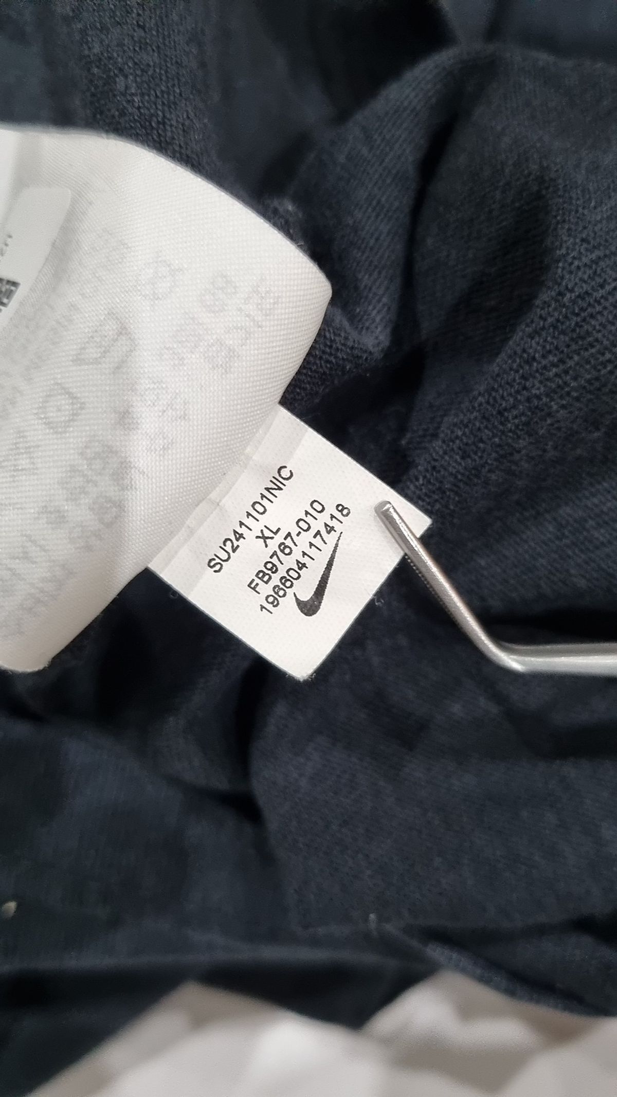 나이키(NIKE) 스포츠웨어 오버사이즈 티셔츠 M - 블랙 / FB9767-010 XL