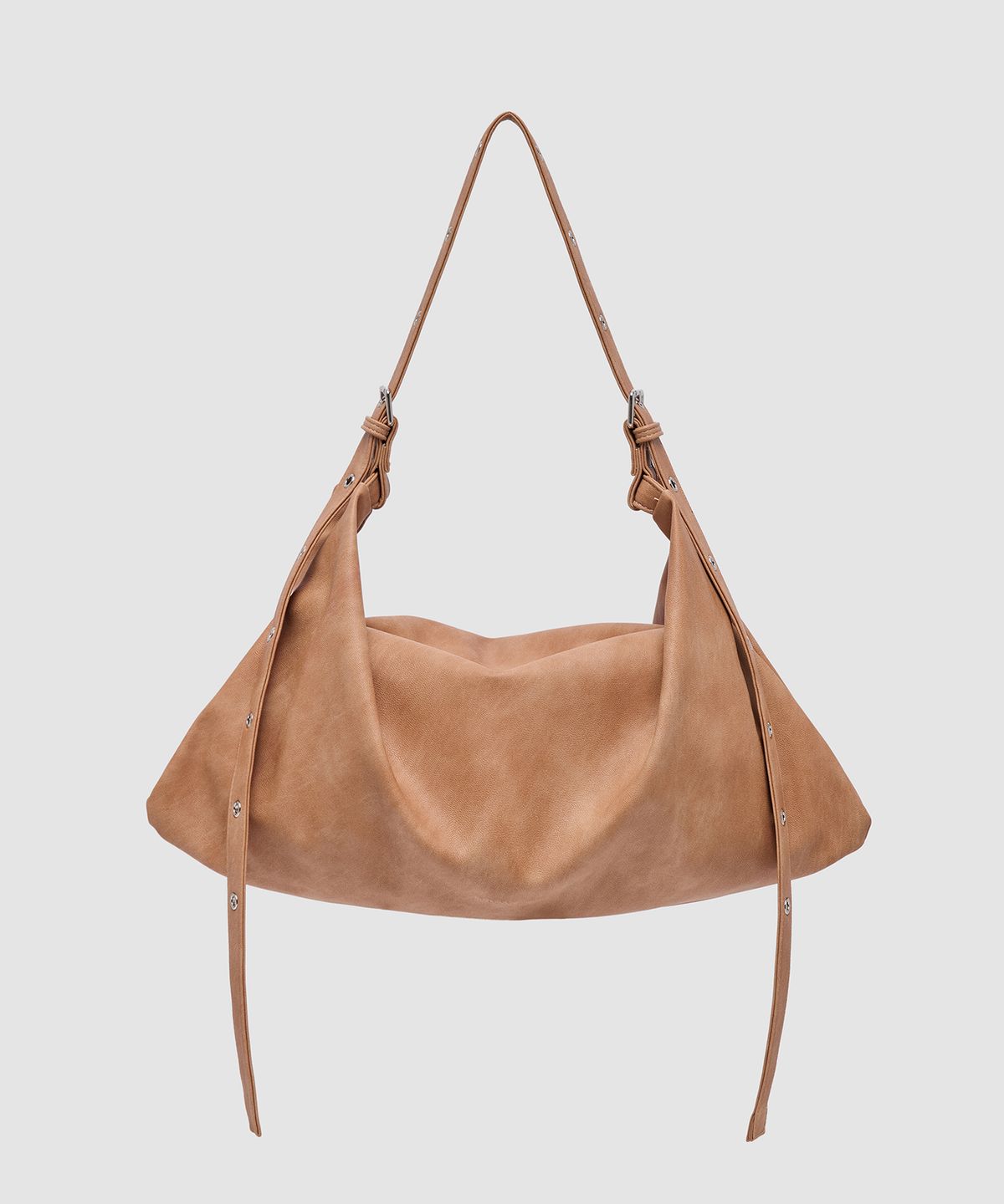 벵디(VENGDI) Cleo Shoulder Bag_Sand Brown