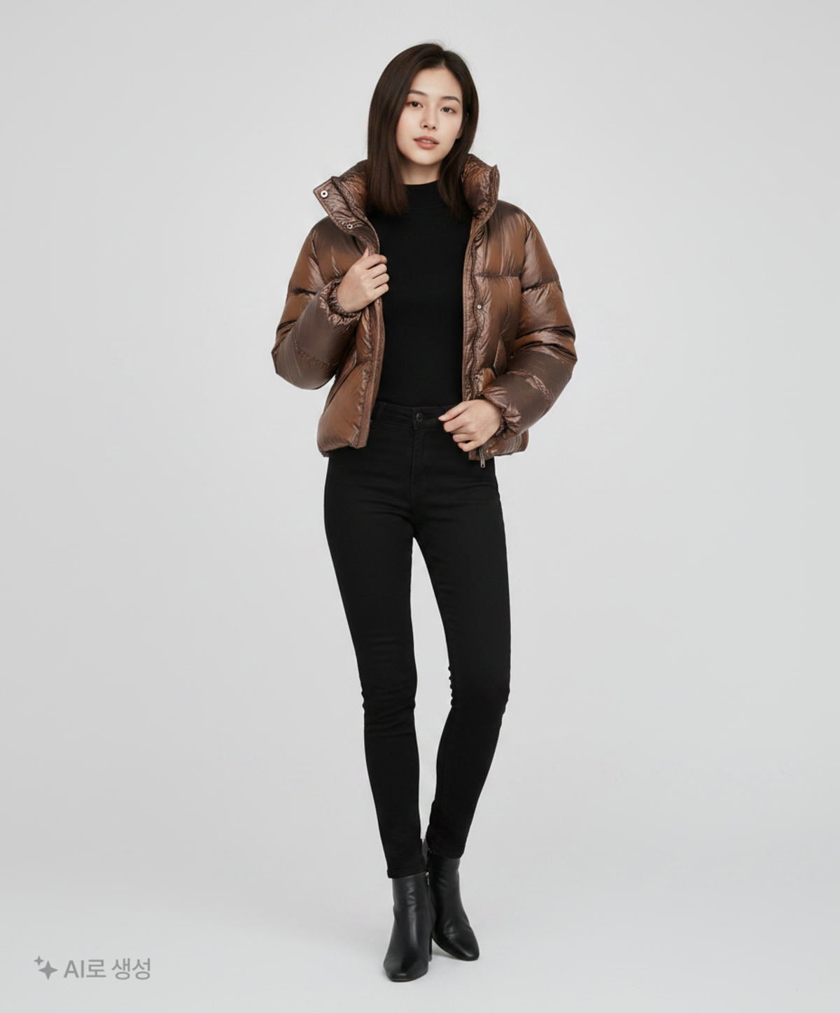 무신사 스탠다드(MUSINSA STANDARD) 숏 패딩/숏 헤비 아우터 S