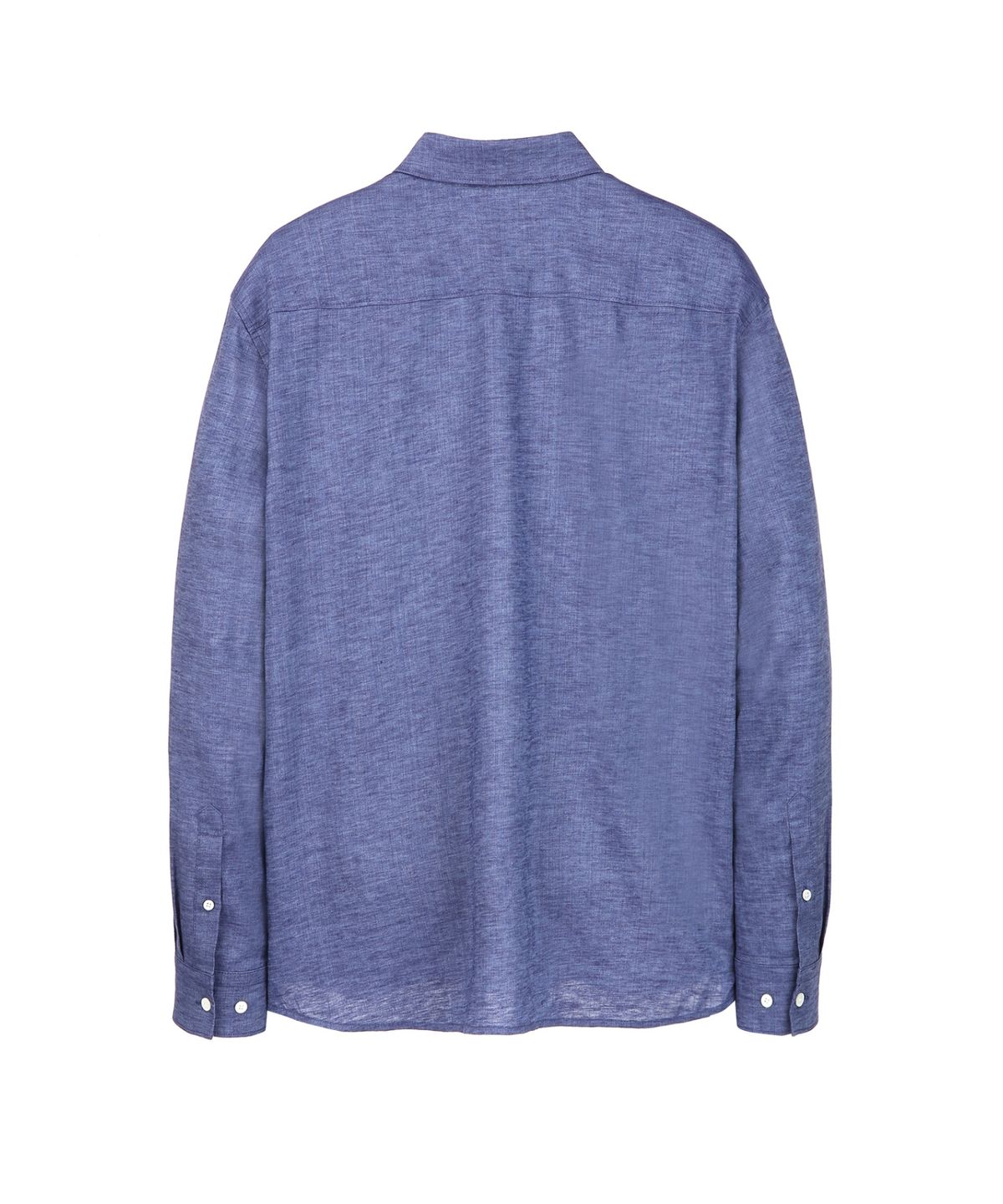 질스튜어트뉴욕 맨(JILLSTUART NEWYORK MEN) [THE TWILL] 내추럴 스트레치 린넨 셔츠  - 블루 (JNSH6B614B2)