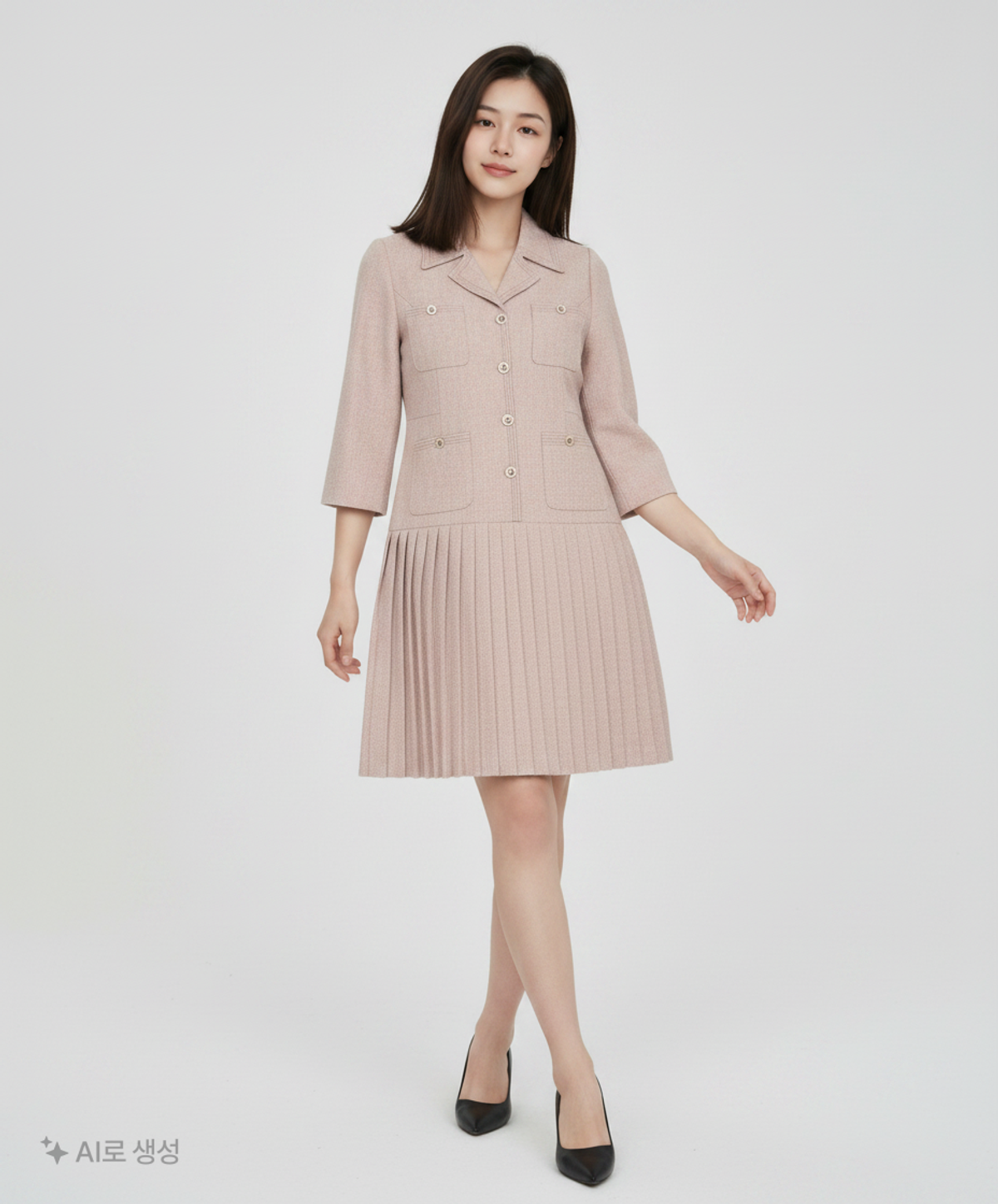 라인(LINE) 미니 원피스 77