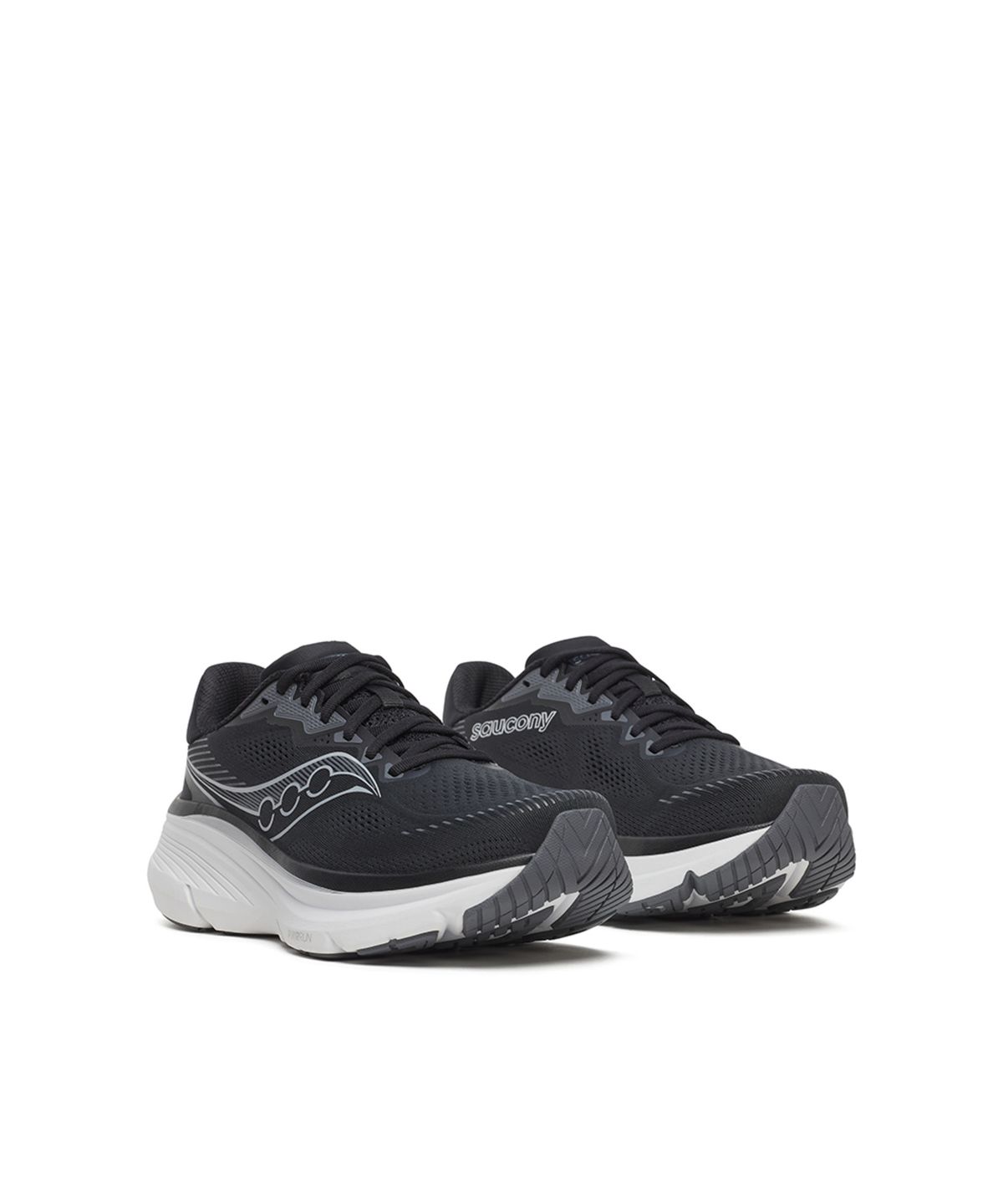 써코니(SAUCONY) (M) 가이드 19 와이드 - 블랙:실버 / S21059-100