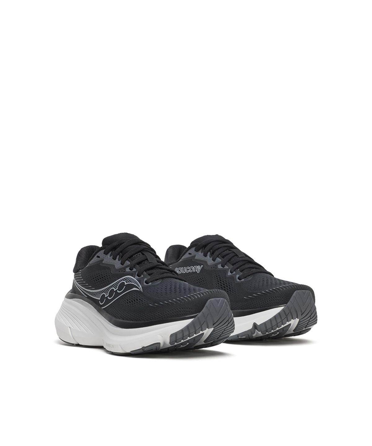 써코니(SAUCONY) (W) 가이드 19 와이드 - 블랙:실버 / S11059-100