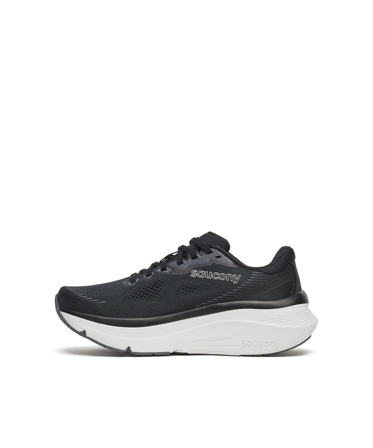 써코니(SAUCONY) (W) 가이드 19 와이드 - 블랙:실버 / S11059-100