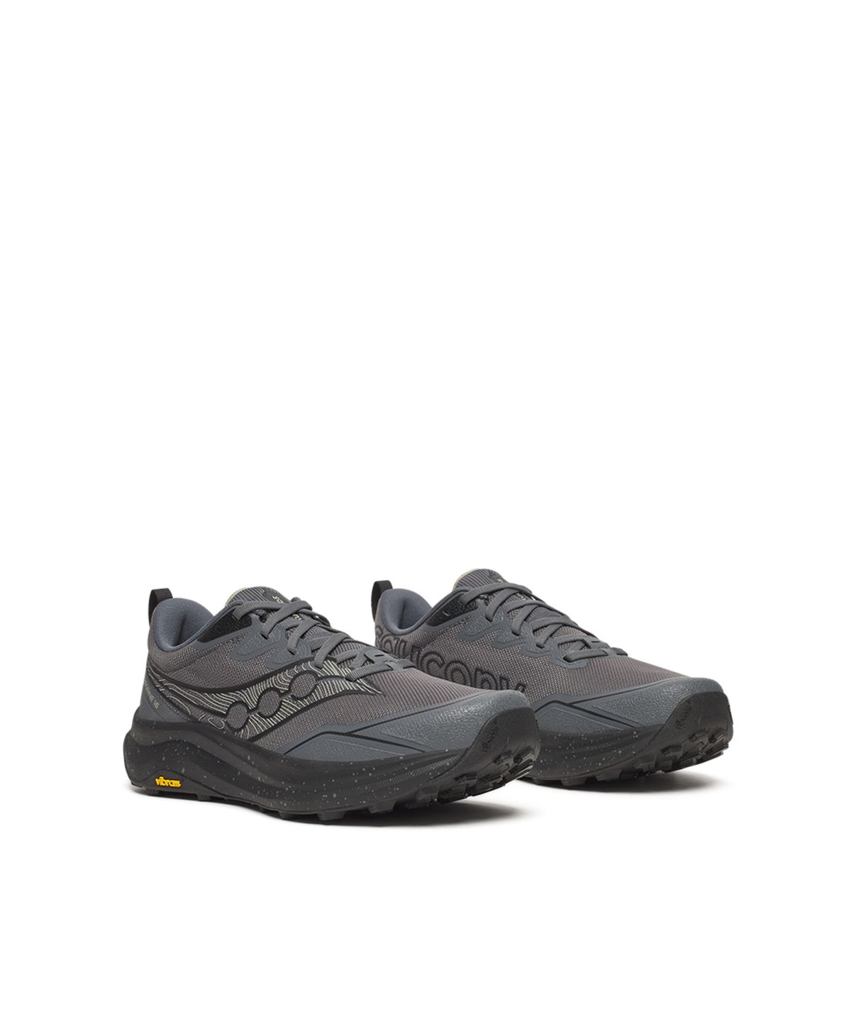 써코니(SAUCONY) (M) 페레그린 16 와이드 - 카본:블랙 / S21067-101