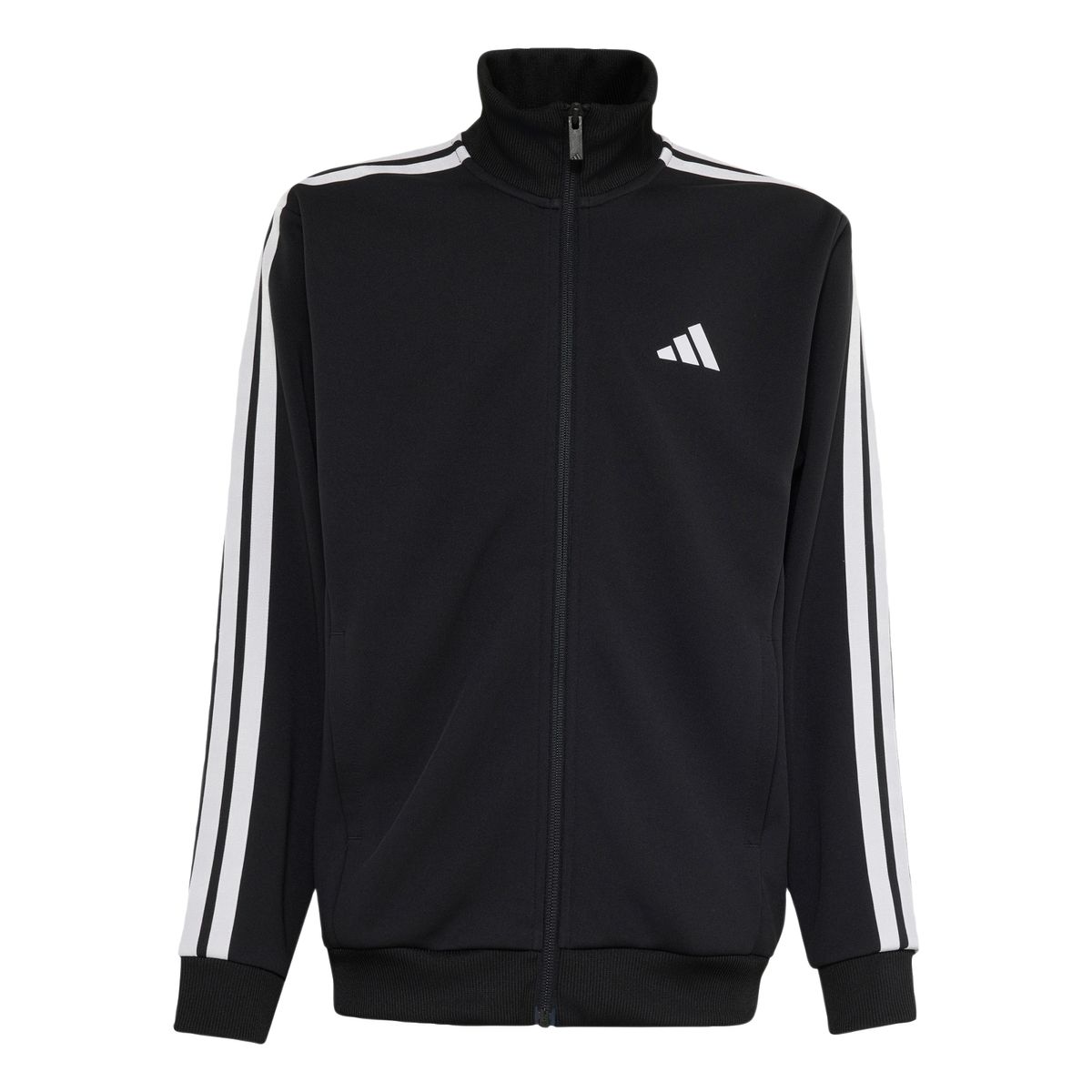 아디다스 키즈(ADIDAS KIDS) 키즈 에센셜 3-스트라이프 루즈 핏 더블니트 트랙탑 KU6461