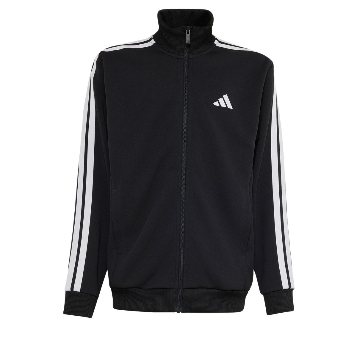 아디다스 키즈(ADIDAS KIDS) 키즈 에센셜 3-스트라이프 루즈 핏 더블니트 트랙탑 KU6461