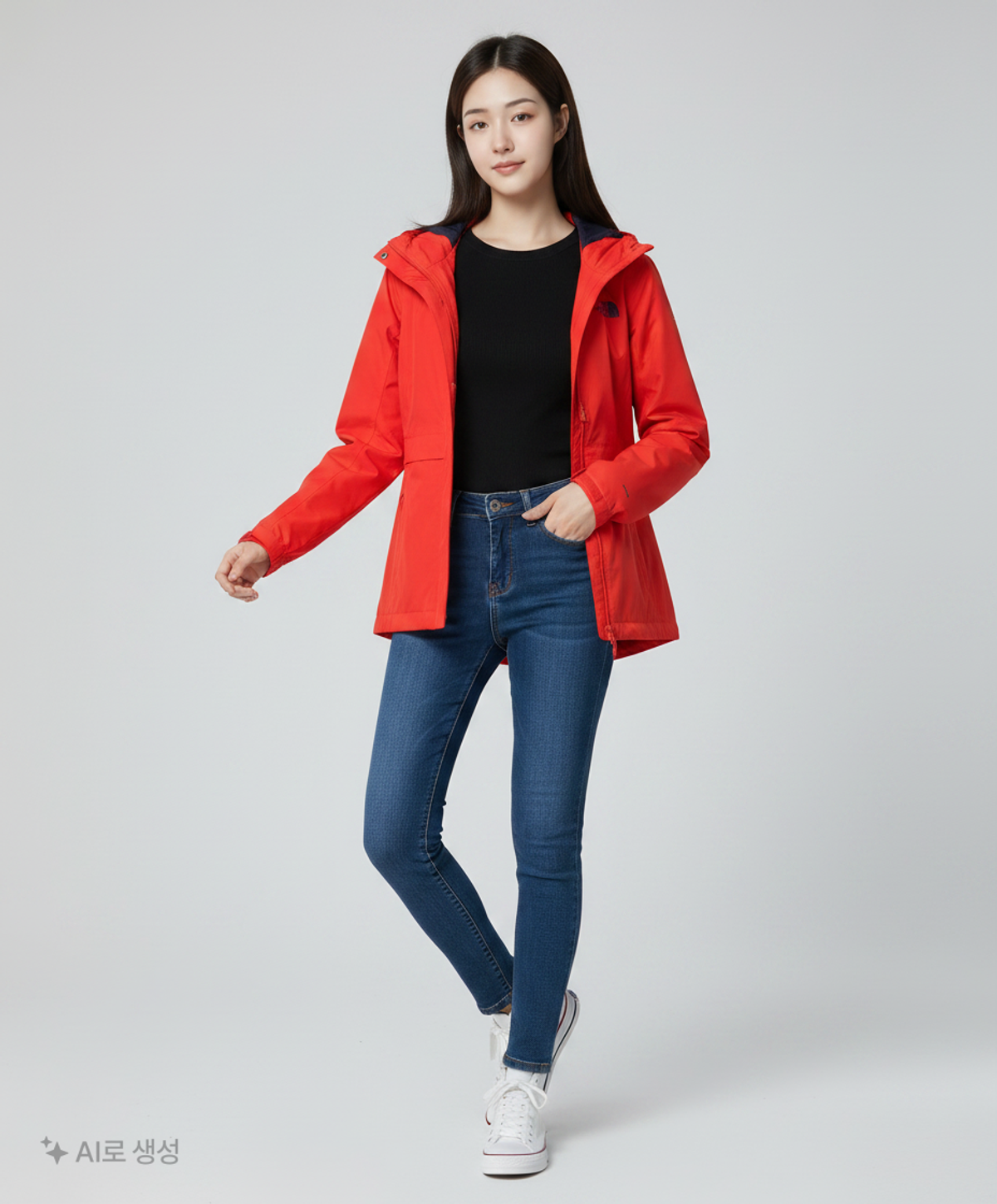 노스페이스(THE NORTH FACE) 나일론/코치 재킷 S