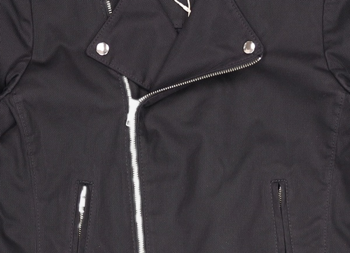 꼼데가르송(COMME DES GARCONS) 레더/라이더스 재킷 M