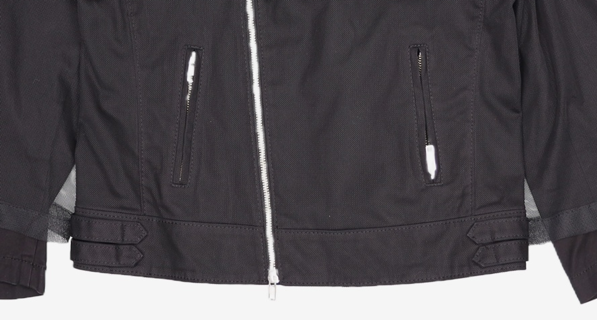 꼼데가르송(COMME DES GARCONS) 레더/라이더스 재킷 M