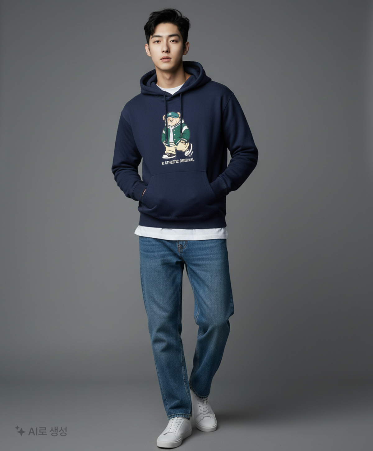 스파오(SPAO) 후드 티셔츠 XL