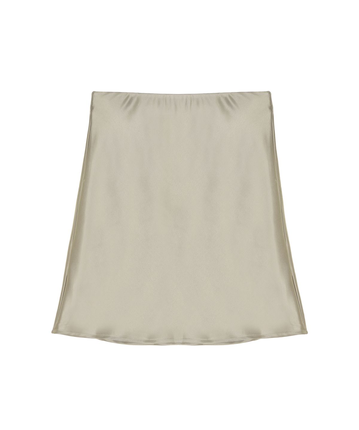 닉앤니콜(NICK&NICOLE) SATIN SLIP SKIRT_BEIGE