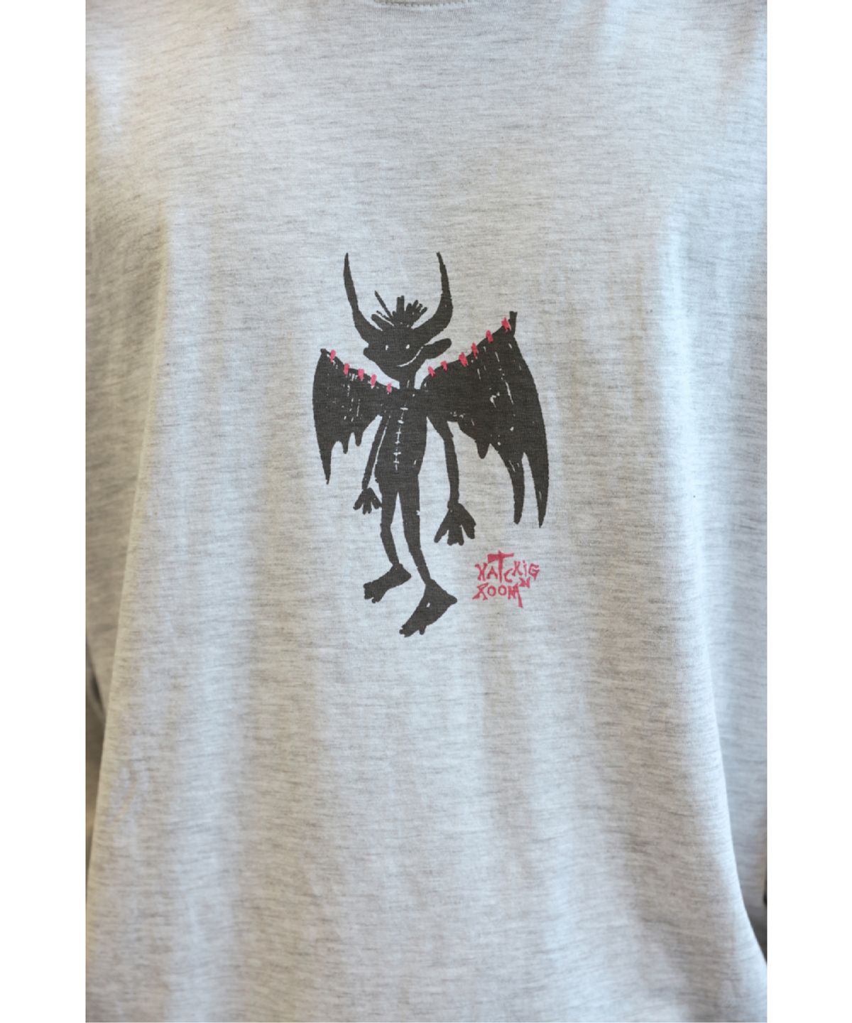 해칭룸(HATCHINGROOM) Devil Tee 1% M.Grey