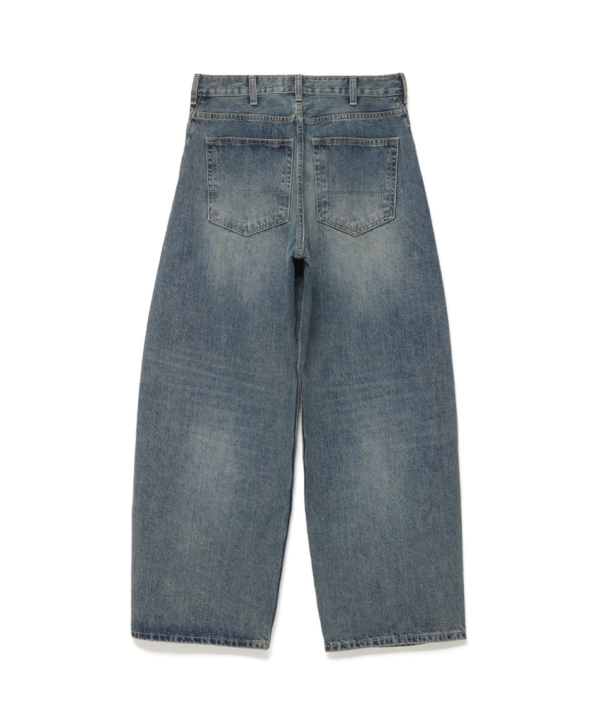 해칭룸(HATCHINGROOM) Wide Curve Jeans Vintage Blue