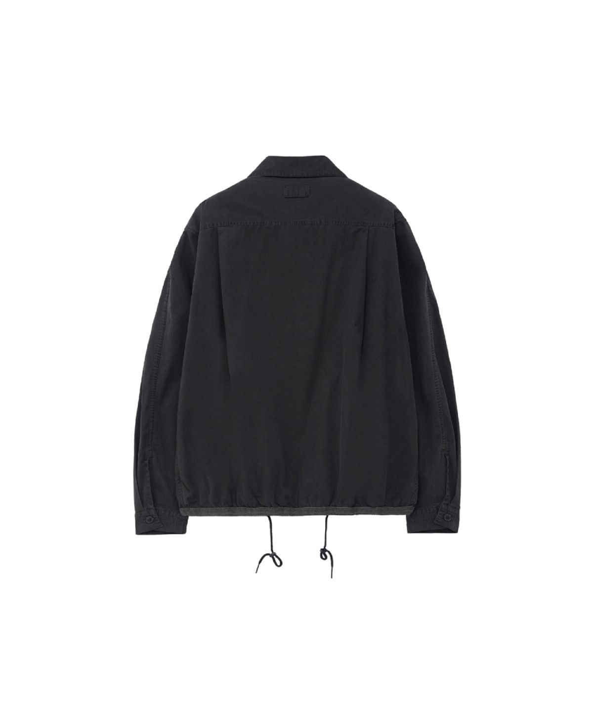 해칭룸(HATCHINGROOM) Boxer Shirket Long Dyed Black