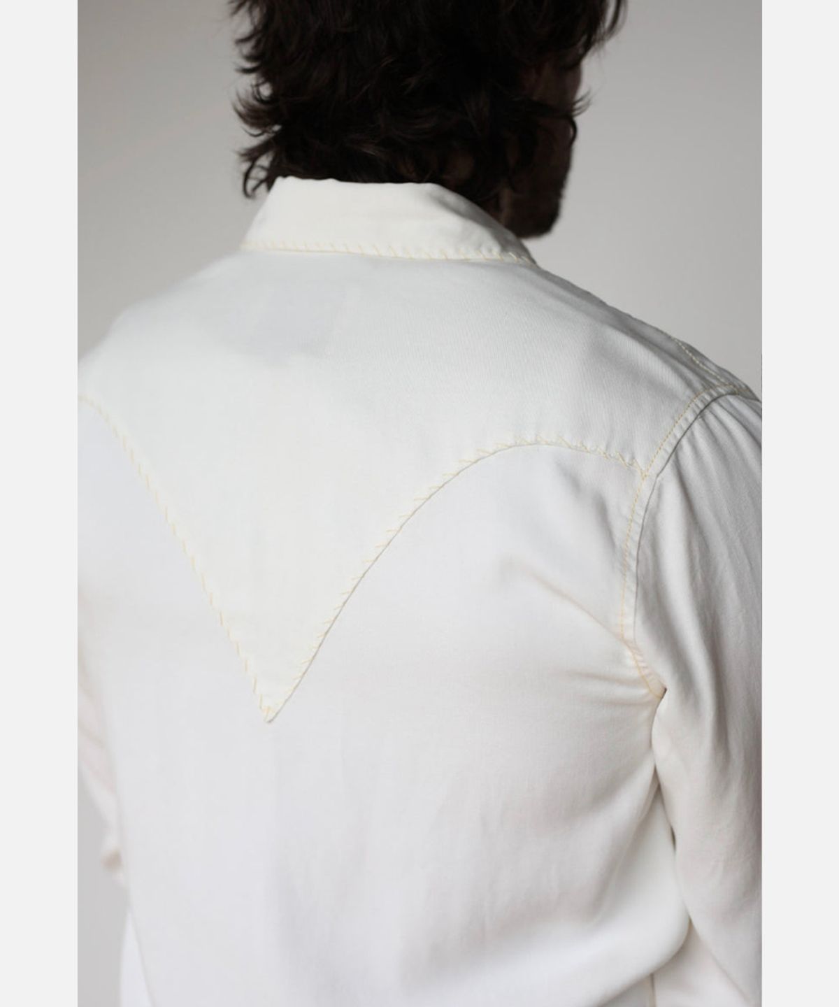 에이치바씨(HBARC) BROOKLYN MENS SHIRT - OFF-WHITE