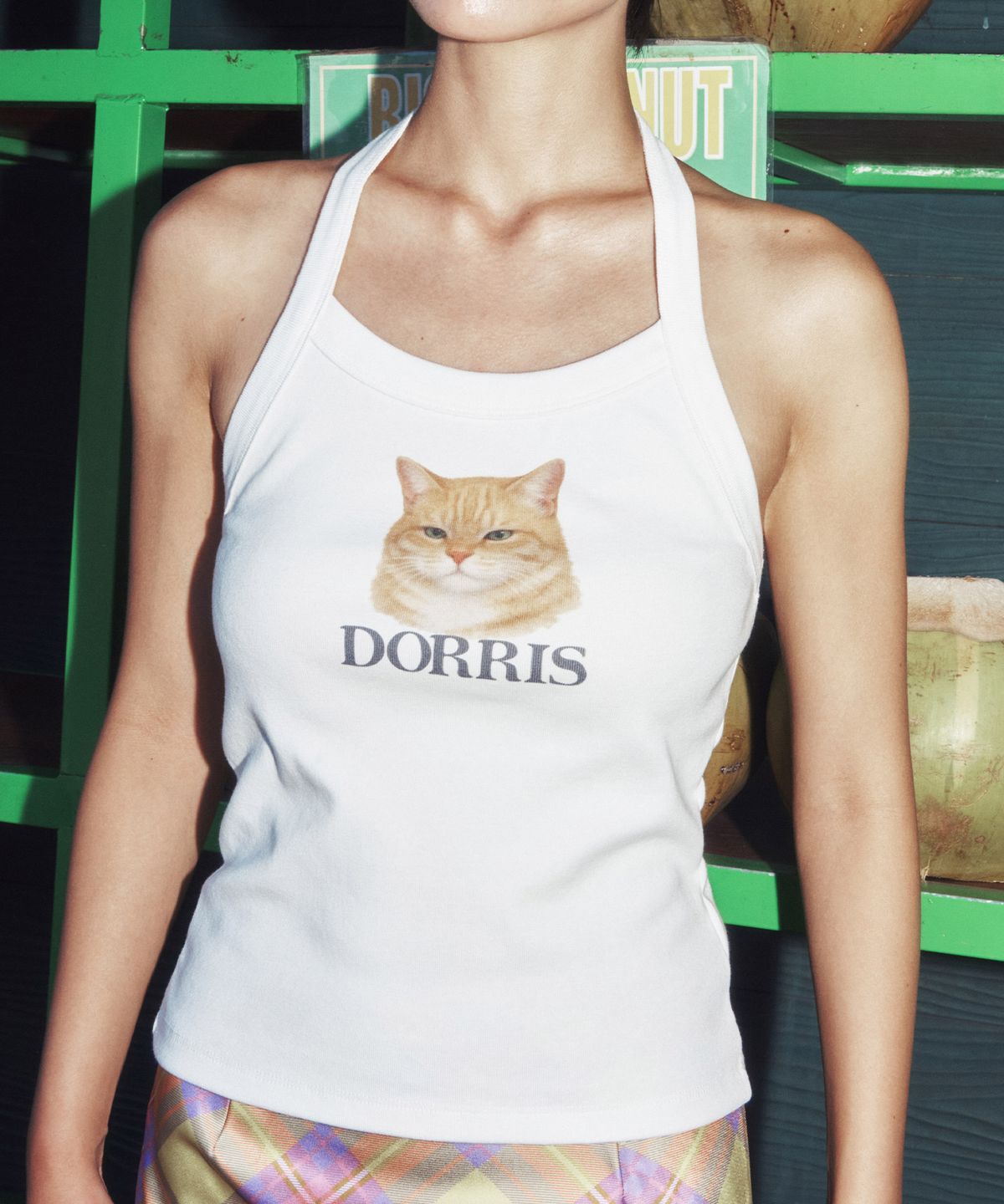 센토르(CENTAUR.KR) DORRIS HALTERNECK SLEEVELESS_WHITE