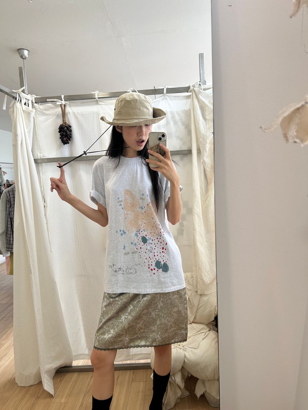 콜로신스(COLOCYNTH) Monte Bucket Hat Graysh Beige