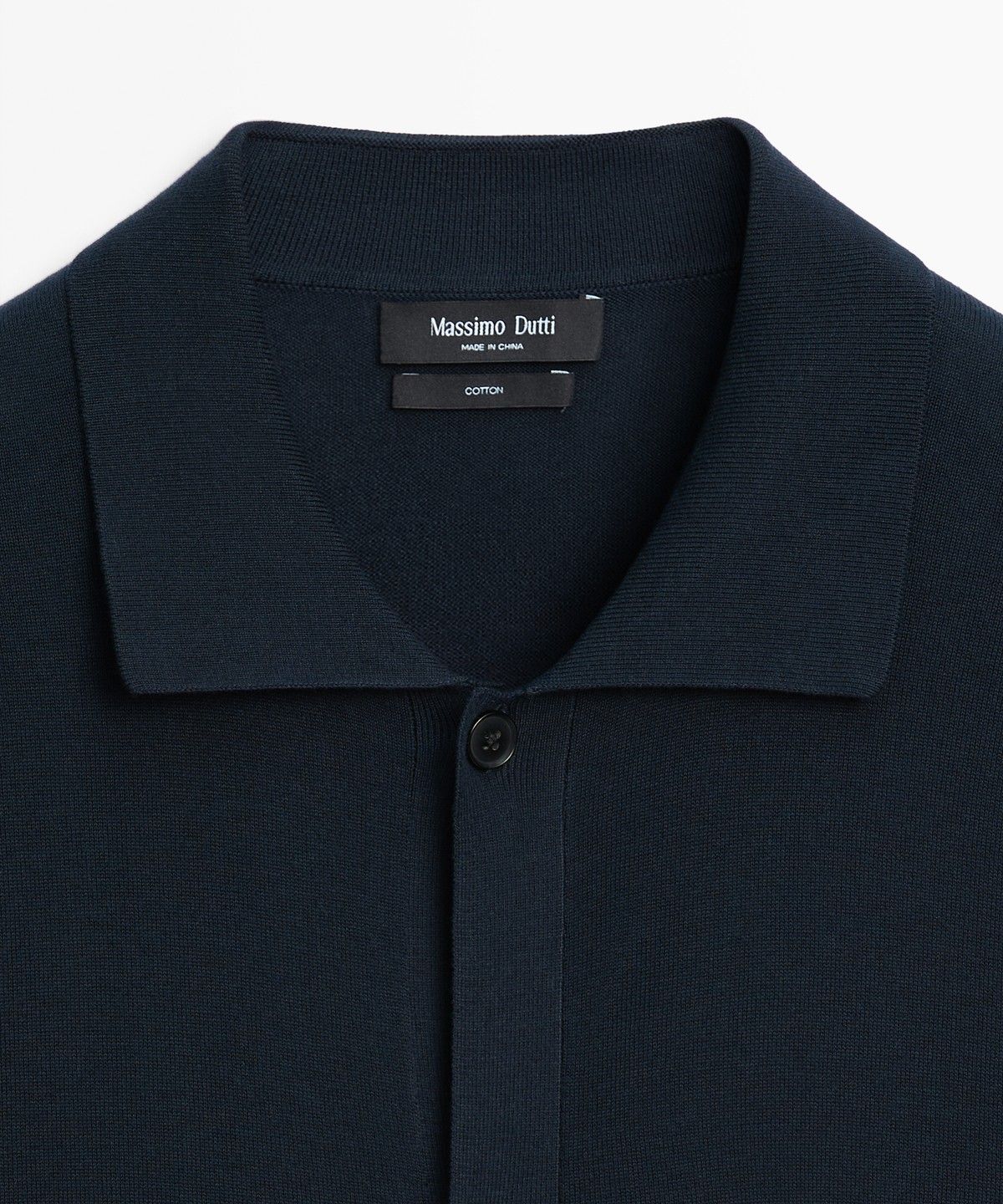 마시모두띠(MASSIMO DUTTI) 버튼 반팔 니트 가디건