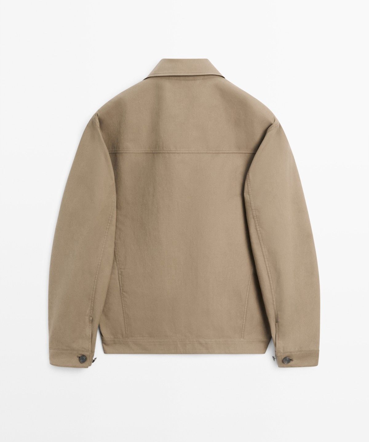 마시모두띠(MASSIMO DUTTI) 더블 포켓 트러커 스타일 재킷