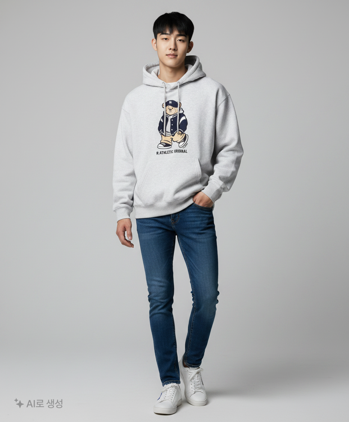 스파오(SPAO) 후드 티셔츠 XL