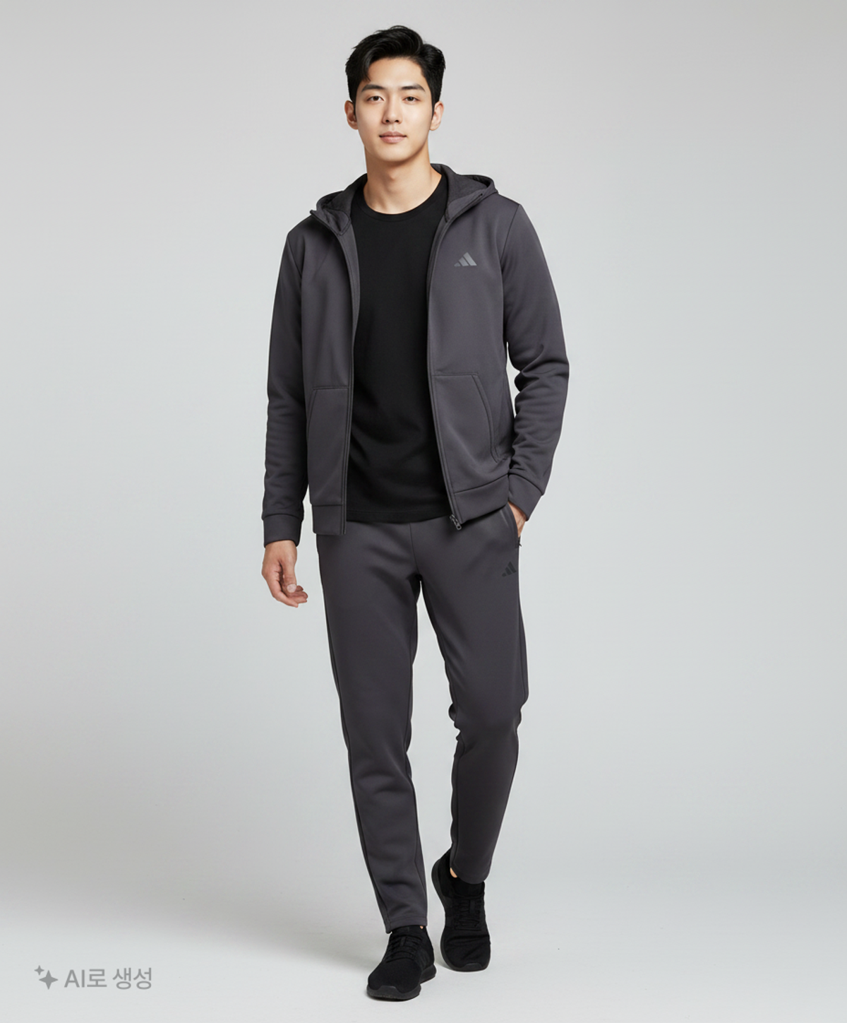아디다스(ADIDAS) D4T 콜드레디 풀집 후디 IN5607 M