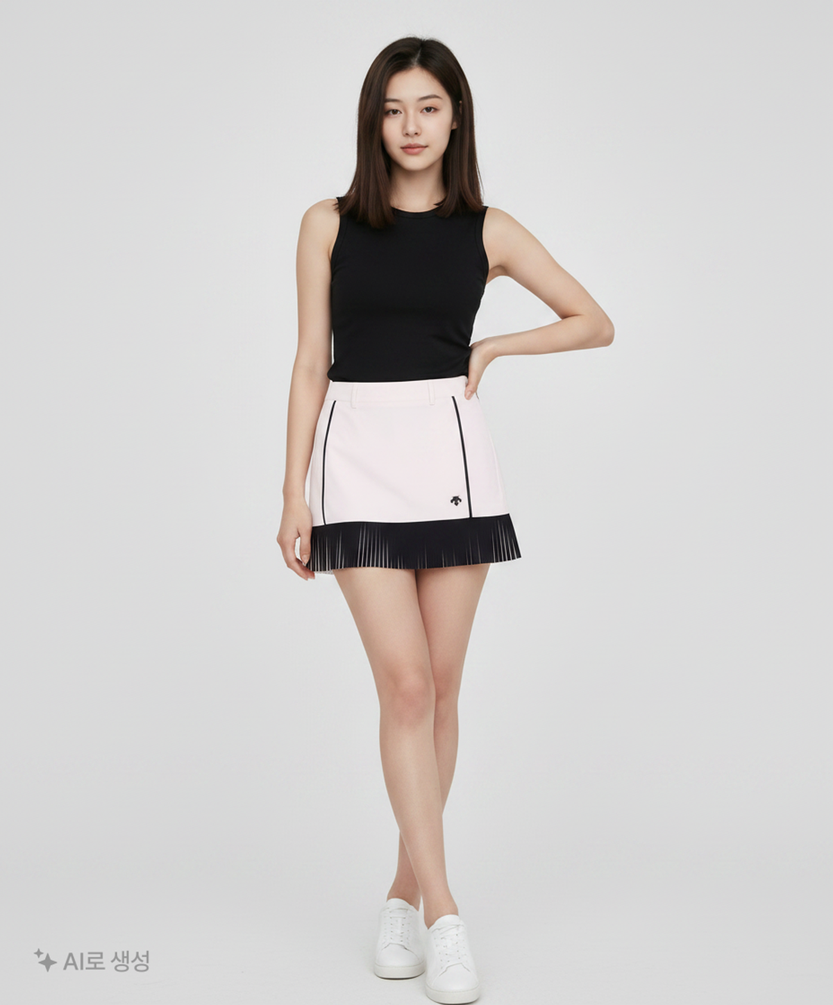 데상트(DESCENTE) 미니스커트 M