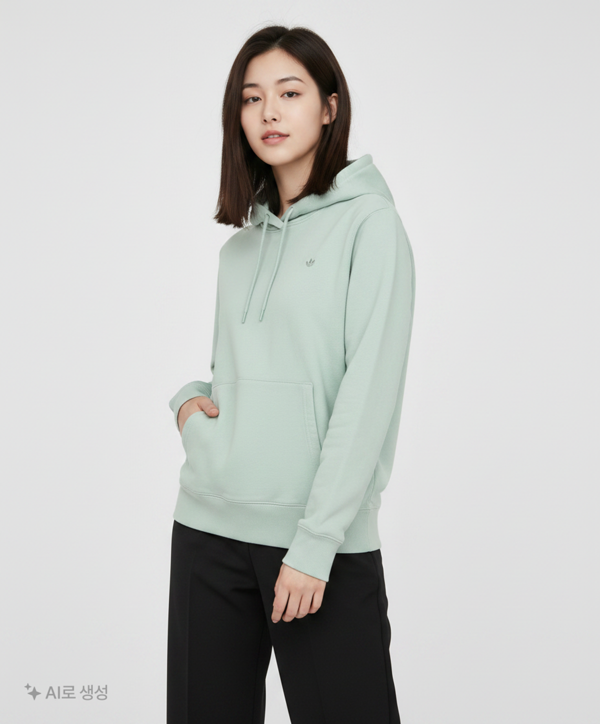 아디다스(ADIDAS) 프리미엄 후디 - 그린 / GN3382 M