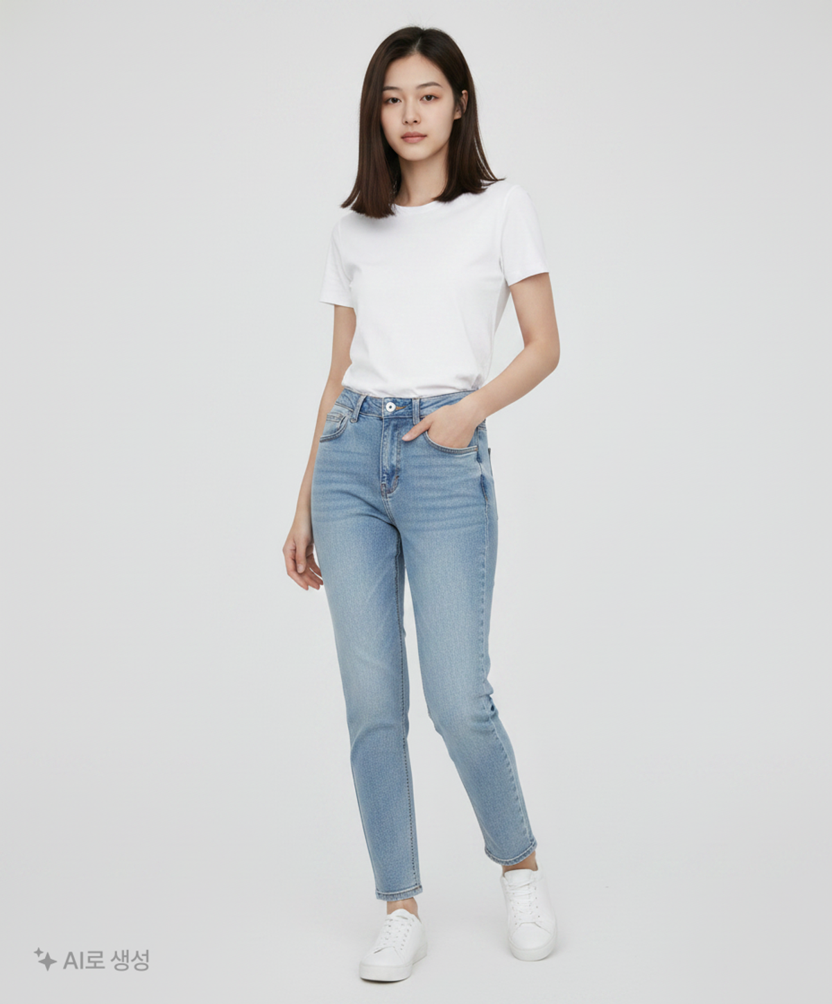 탑텐(TOPTEN) 청/데님 팬츠 27