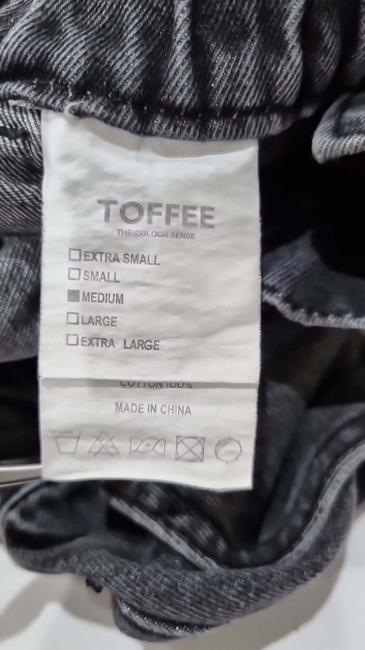 토피(TOFFEE) 청/데님 팬츠 M
