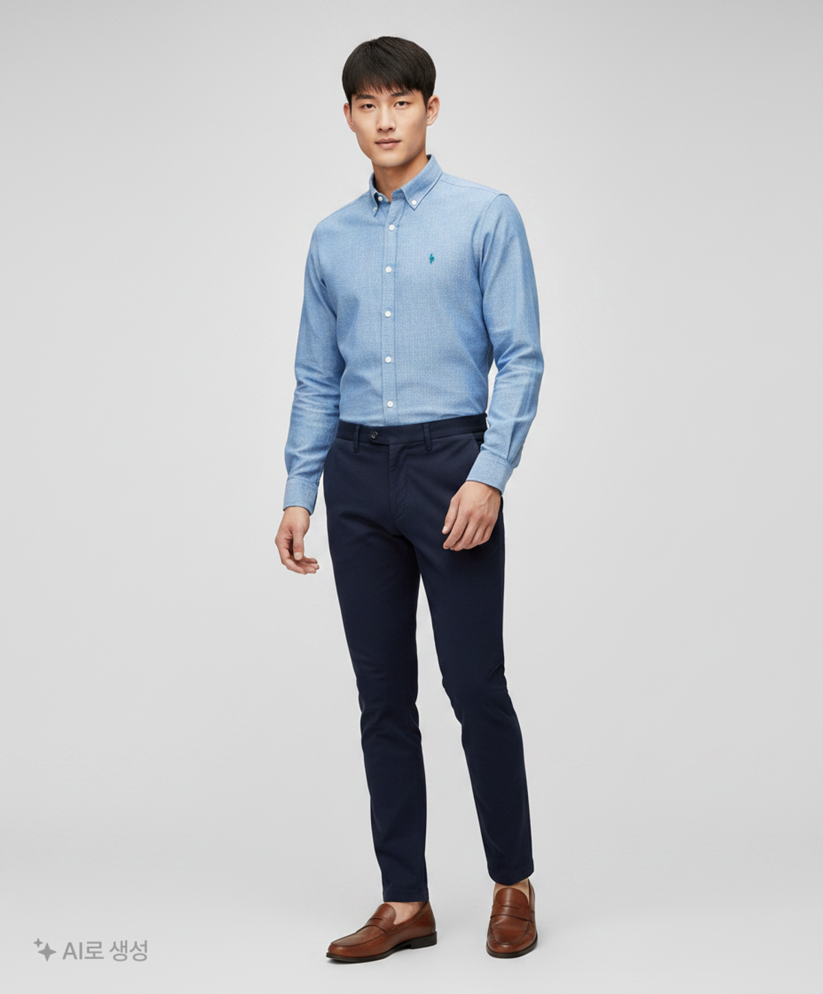 올젠(OLZEN) 캐주얼 셔츠 105