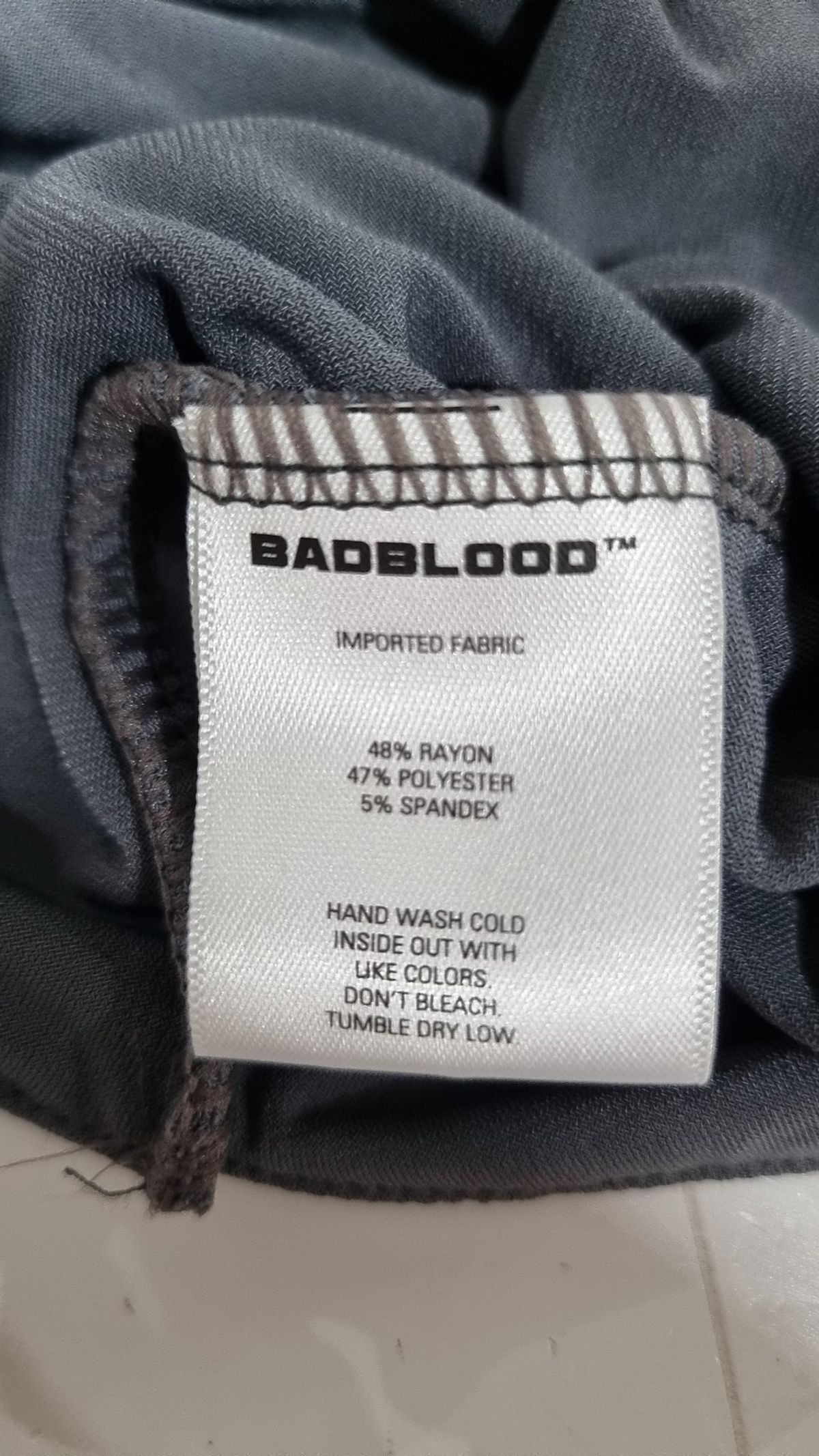 배드블러드(BADBLOOD) 후드 티셔츠 XS